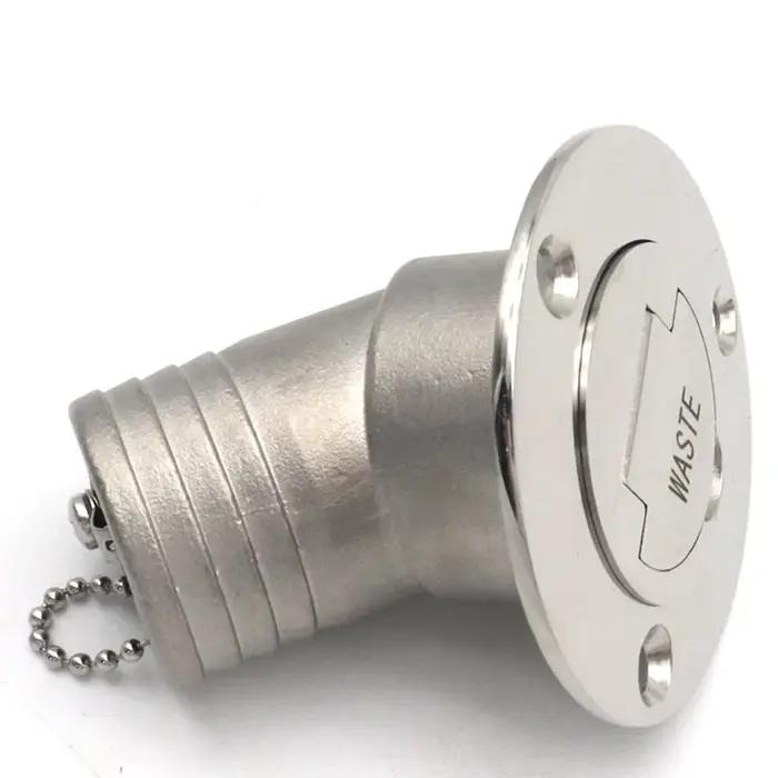 Bouchons de remplissage de pont en acier inoxydable 316, 45 degrés, pour gaz, carburant, eau de déch