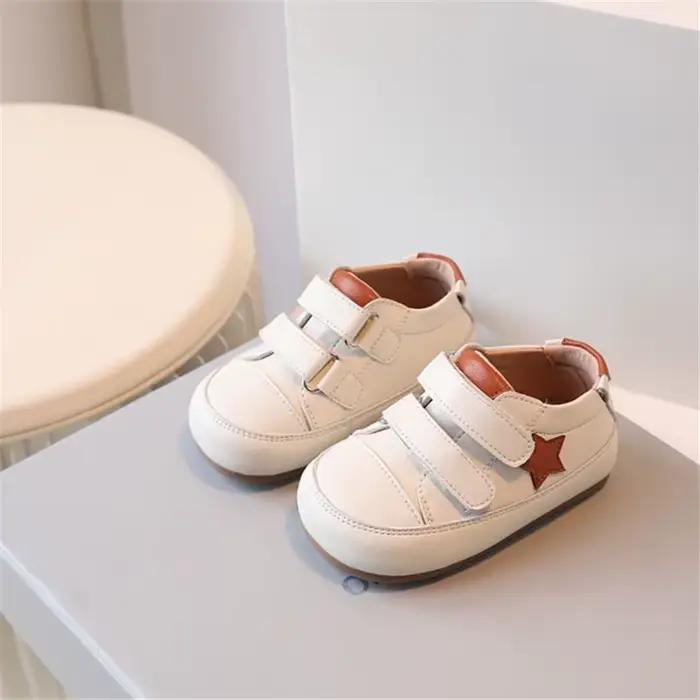 Chaussures en cuir microcarence pour bébés, chaussures pieds nus pour tout-petits, baskets à semelle