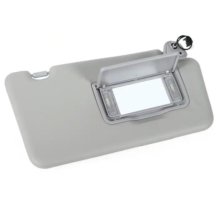 Pare-soleil avant de toit de voiture avec lumière de miroir de maquillage, pare-soleil pour Renault