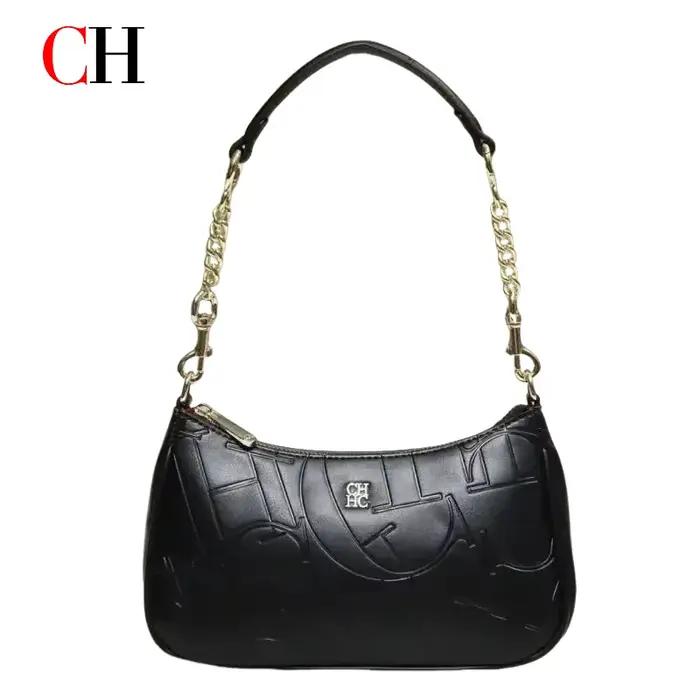 CH – sac à bandoulière Simple pour femmes, sac à main cloison de mode, marque de luxe Durable, sac à