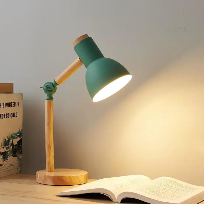 Protection des yeux décorative nordique petite lampe de Table moderne Simple mignon exquis chambre b