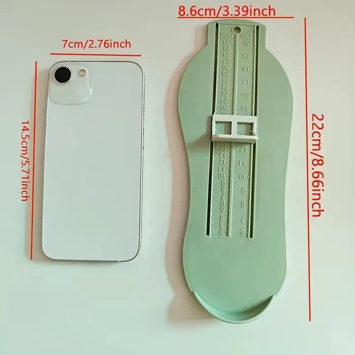 Mesure du pied pour bébé enfant, jauge de raccords de chaussures, jauge de mesure du pied pour bébé,