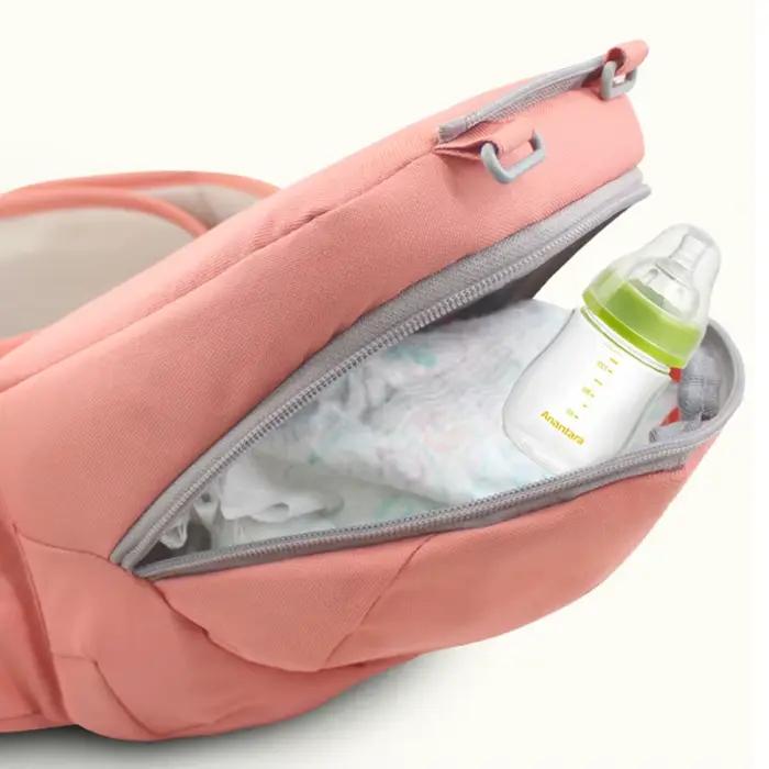 Porte-bébé ergonomique, siège Hipseat pour bébé, respirant, kangourou, face avant, porte-bébé, taille, voyage pour 0-36M