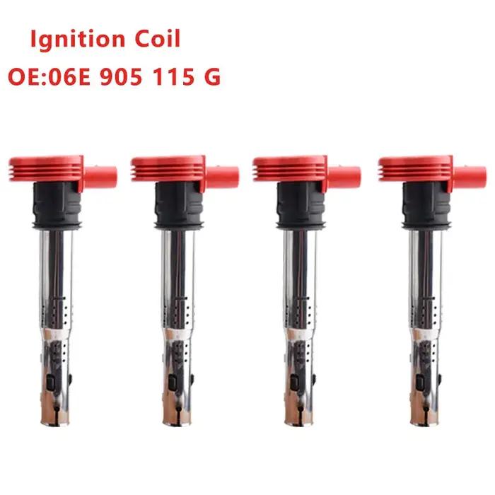 Bobine d'allumage de voiture, 1/2/3/4 pièces, pour VW Jetta Golf Passat Tiguan CC pour Audi A3/4/5/6