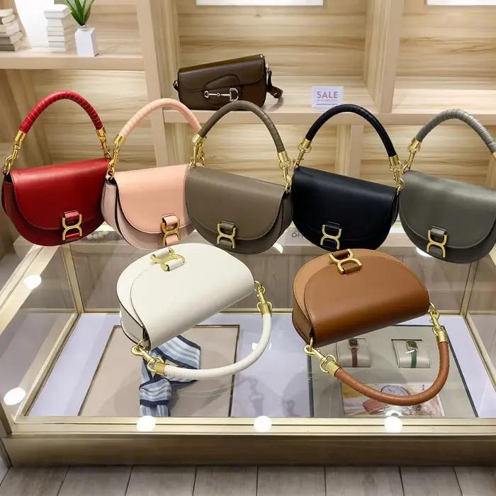 Sac à langer vintage unique pour femmes, sac à main de luxe à porter en bandoulière, sac fourre-tout