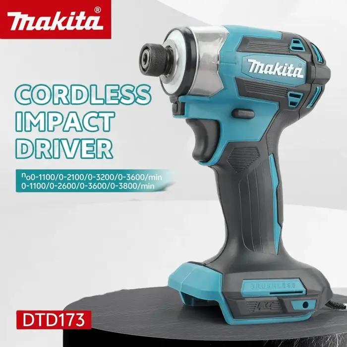Makita DTD173 18V LXT tournevis à percussion sans fil 180 N · M perceuse électrique en mode T outils