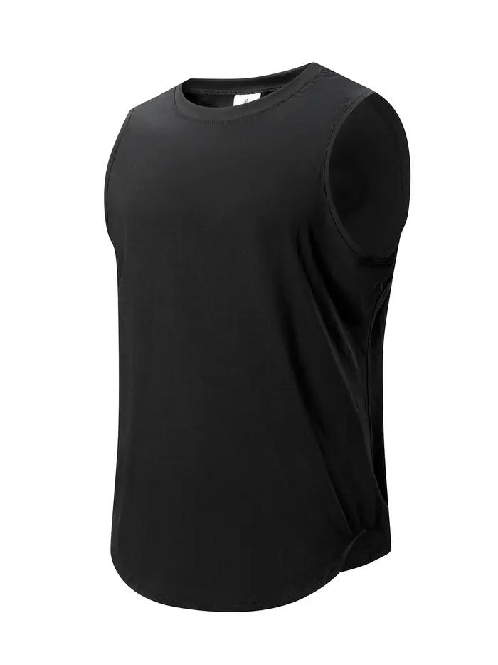 Débardeur basique de Fitness pour hommes, haut de Sport à séchage rapide, gilet de course, Fitness,