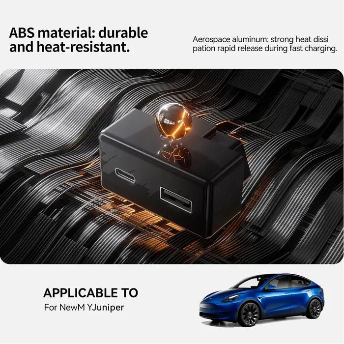 YZ pour Tesla modèle 3 Y YL X S Highland Juniper 2019-2026 adaptateur OBD charge pour Tesla Carobd2