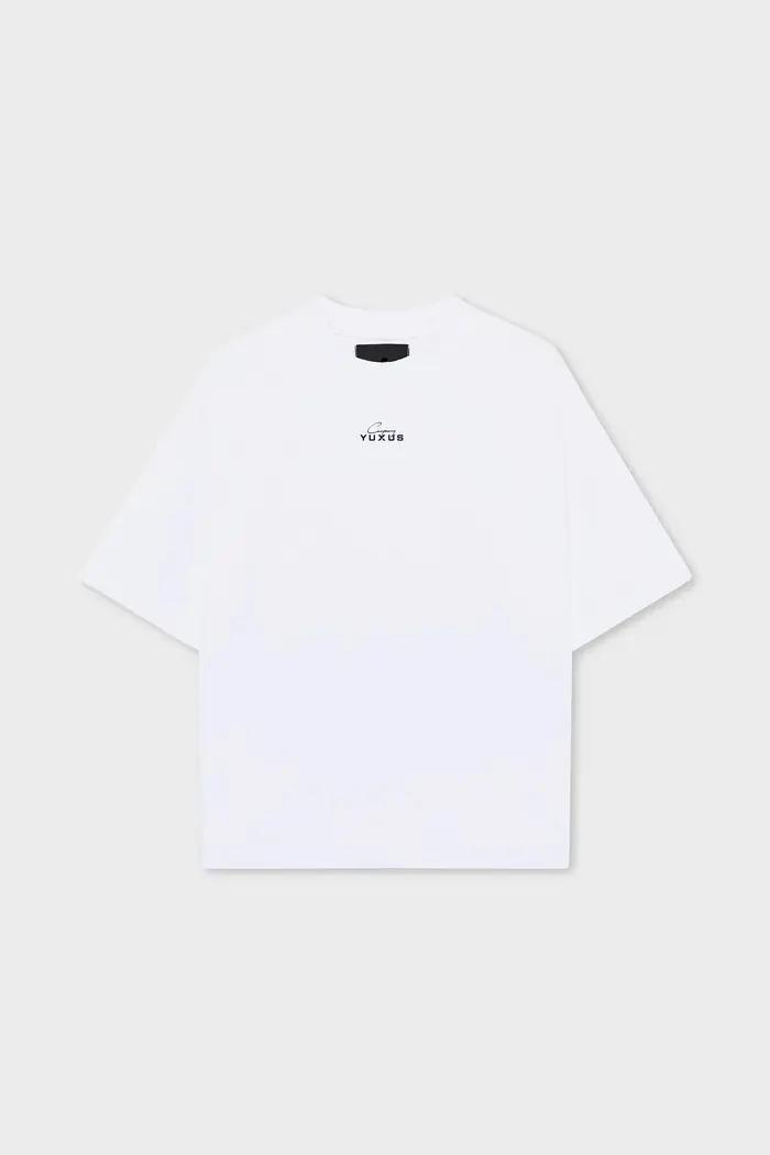 High Street Fashion Brand Hio Pop Impression Col rond Coton à manches courtes T-shirt style décontra