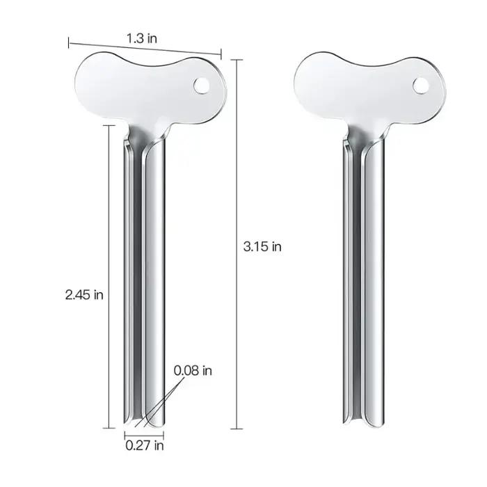 Presse-Tube de dentifrice créatif, rouleau de dentifrice Simple en acier inoxydable, économie de tra