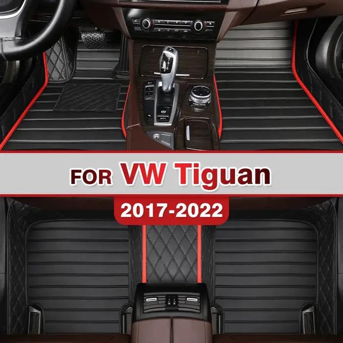 Tapis de sol de voiture pour Volkswagen VW Tiguan 2017 2018-2022 2021 22, coussinets de pied automob