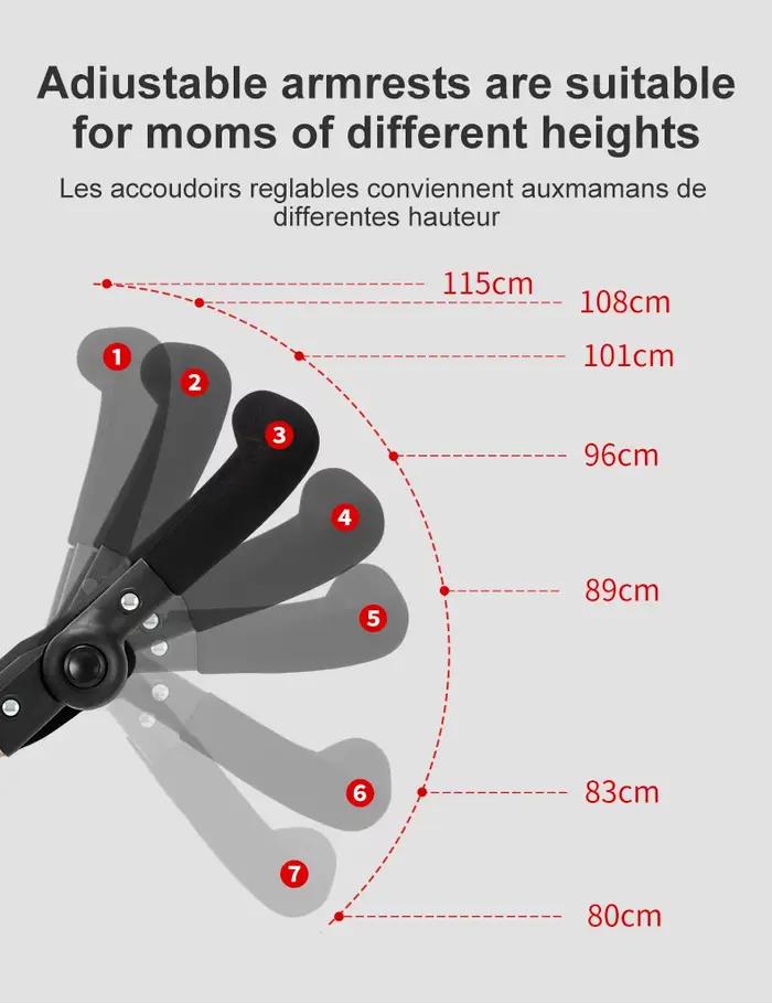 Poussette 3 en 1 pour bébé, pliable, portable, avec moustiquaire, certifiée UE