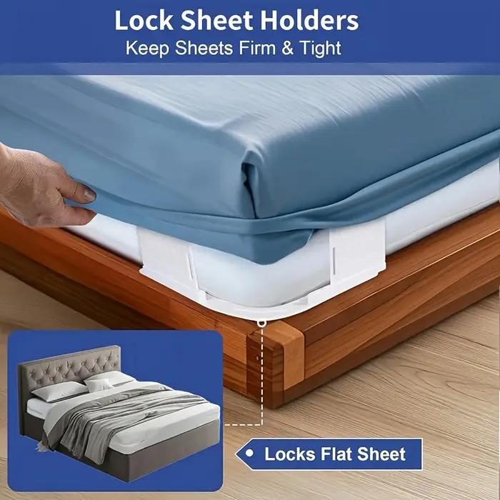 Supports de draps lourds antidérapants pour une meilleure qualité de sommeil adaptés à tous les types de matelas occasions spéciales