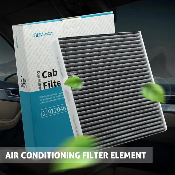 Filtre à air d'habitacle à pollen de voiture charbon actif 5Q 0819653 5Q 0819669 Pour Audi A3 TT
