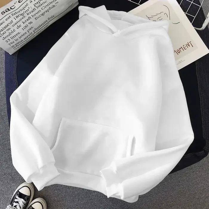 Sweat-shirt à capuche en polaire pour hommes et femmes, décontracté, à la mode, Harajuku, chaud, sur