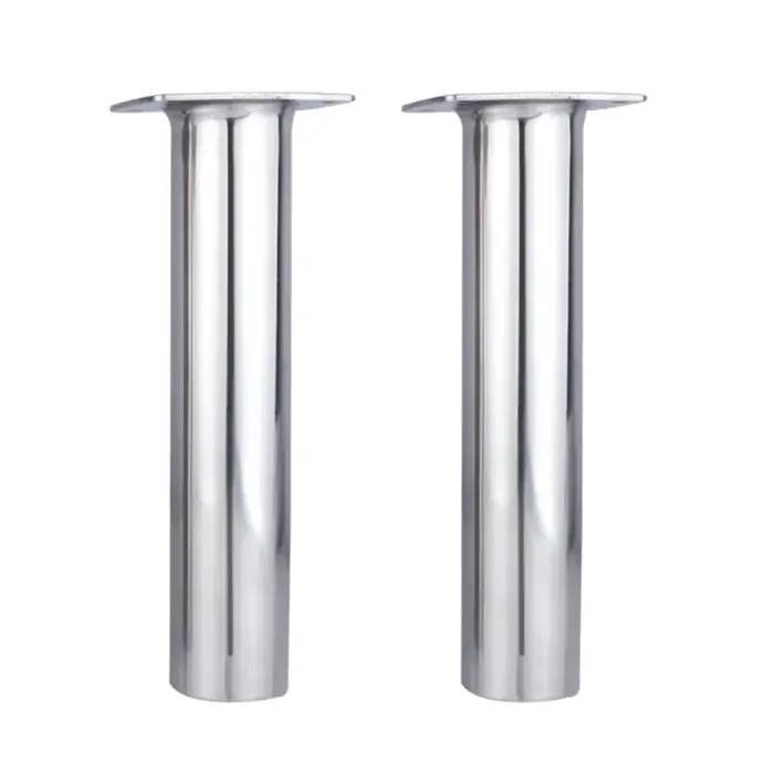 Accessoire de bateau 2 pièces support de canne à pêche encastré en acier inoxydable 316 accessoire d