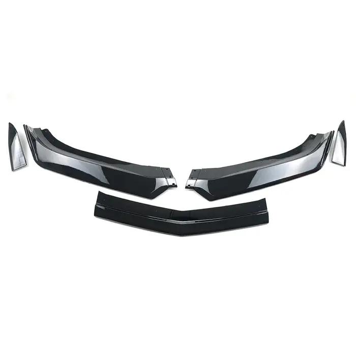 Spoiler de pare-chocs avant pour Camaro SS 2016-2024/Camaro LS LT RS 2019-2024 aspect fibre de carbo