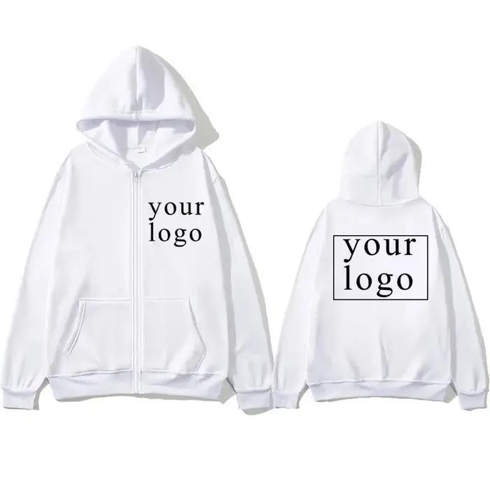Cardigan à Capuche pour Homme et Femme, avec Logo/Image de Marque Personnalisé, Nouveau Design à la