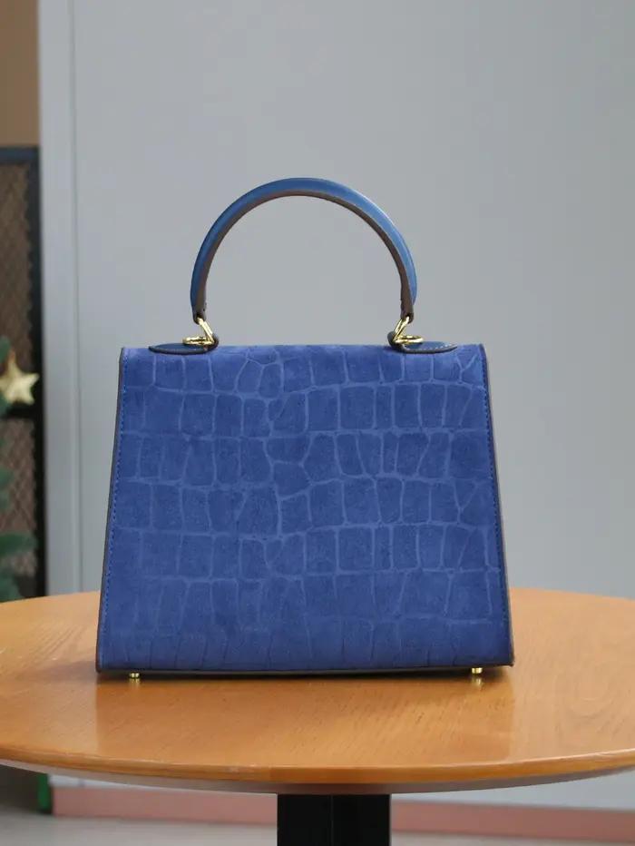 Automne/hiver 2025 rétro motif crocodile givré haut de gamme mode dames sac tempérament banlieue sac