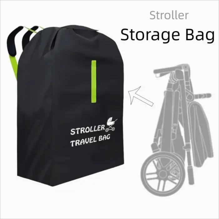 Sac de transport pour poussette bébé design léger imperméable avec poignée sac anti-poussière universel pour poussette sac de transport occassions spéciales famille voyage sorties