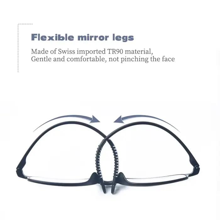 GUANHAO-Lunettes de Lecture Unisexes, Transparentes, Optiques, Hypermétropie, Presbytes, Universelle