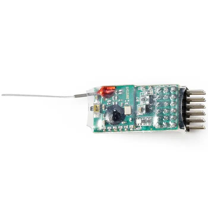 DUMBORC-Récepteur de voiture RC X6FG 2.4G 6CH, système de contrôle radio récepteur pour émetteur Dom