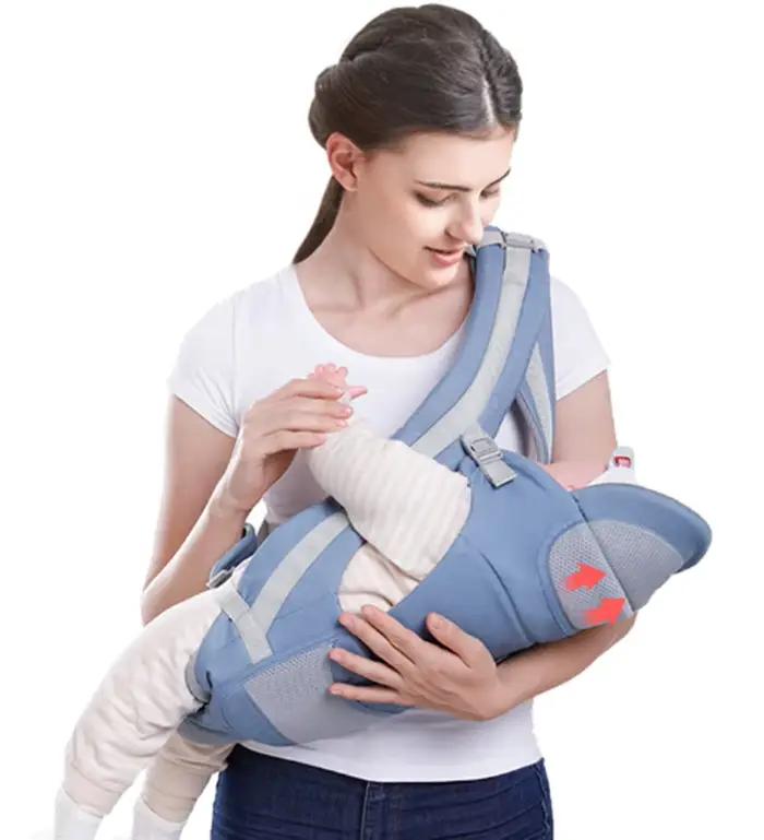 Porte-bébé ergonomique Hipseat transporteur face avant bébé kangourou sac à dos voyage occasions spéciales