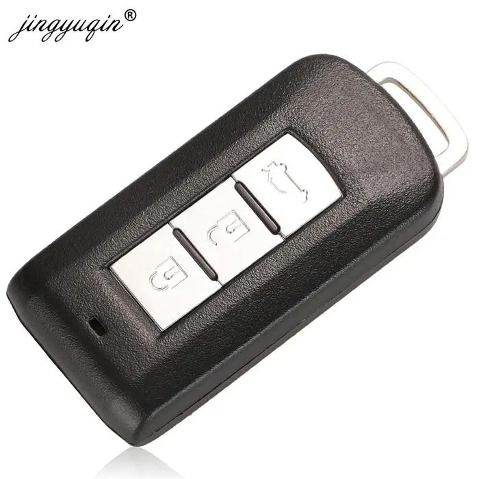 Jingyuqin 3 boutons Smart télécommande clé Fob FSK 433MHz ID46 ID47 puce pour Mitsubishi Lancer Outl