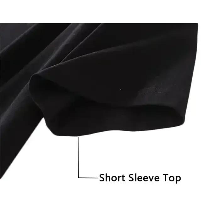 2025 nouveau modèle de marque de mode japonaise imprimé T-shirt à manches courtes Style de rue respi