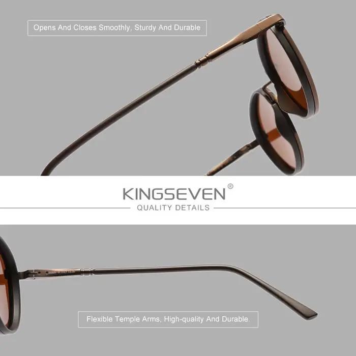 Lunettes de soleil polarisées anti-éblouissement UV400 pour hommes et femmes, design vintage de la m