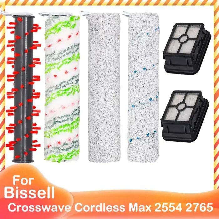 Brosse principale filtre HEPA pour Bissell Crosswave sans fil Max 2554 2554A 2590 2596 2596B 2596M 2