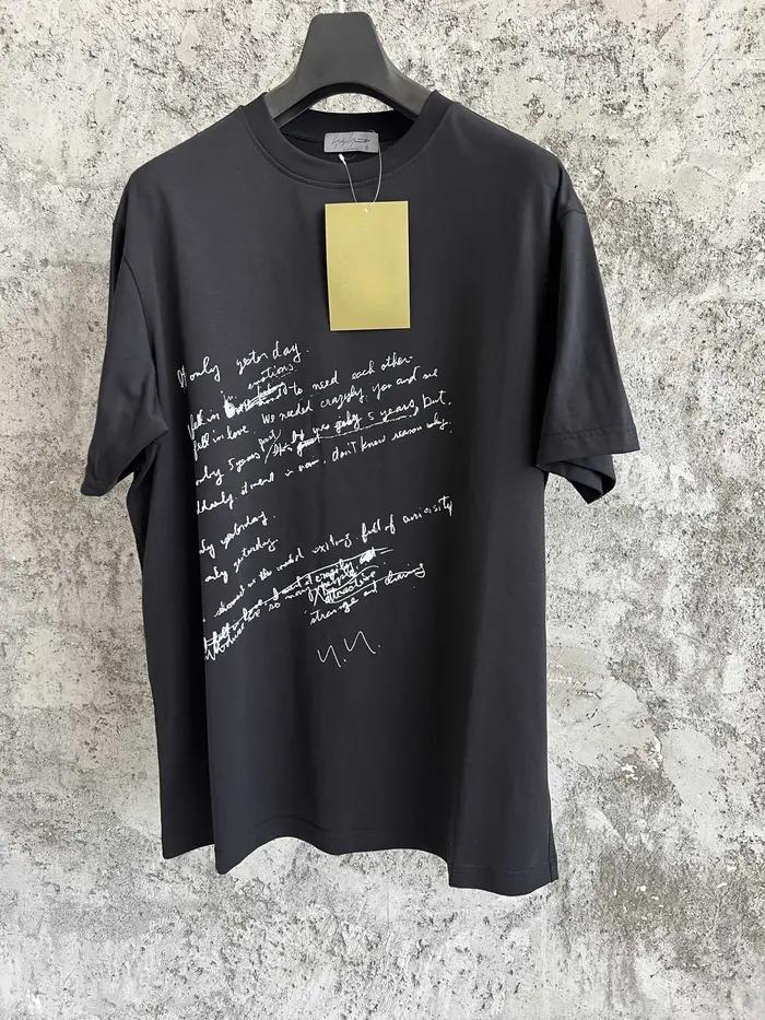 Dictionnaire noir en pur coton imprimé à la mode, pull tendance, décontracté, ample et personnalisé
