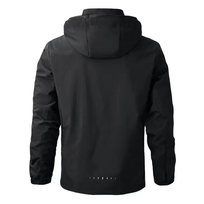 Veste de pluie imperméable légère pour hommes, imperméable d'extérieur à capuche, veste coupe-vent d