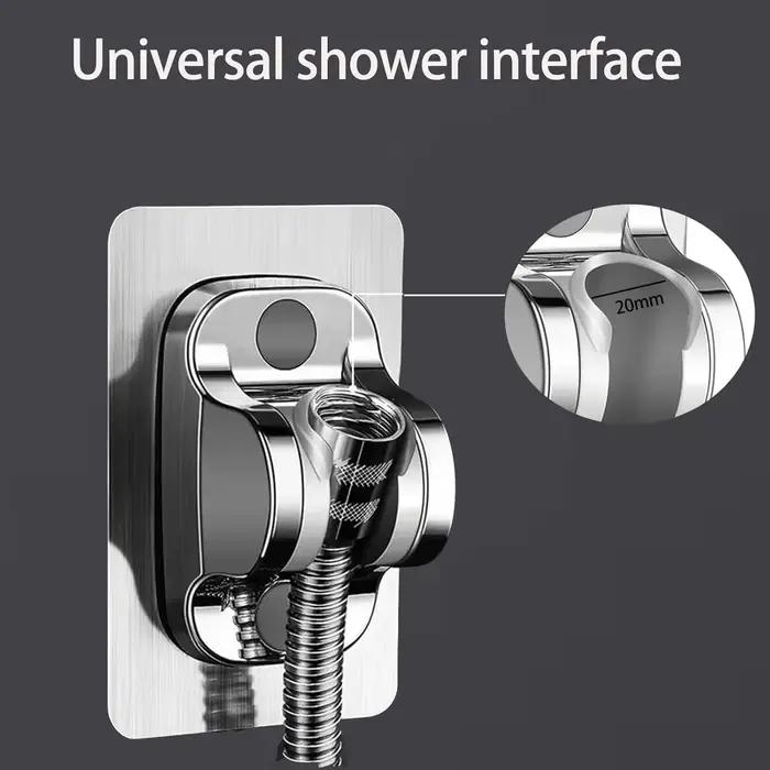 Support de douche réglable avec coussin de siège suspendu pour une expérience de douche relaxante et sans éclaboussures pour salle de bains élégante