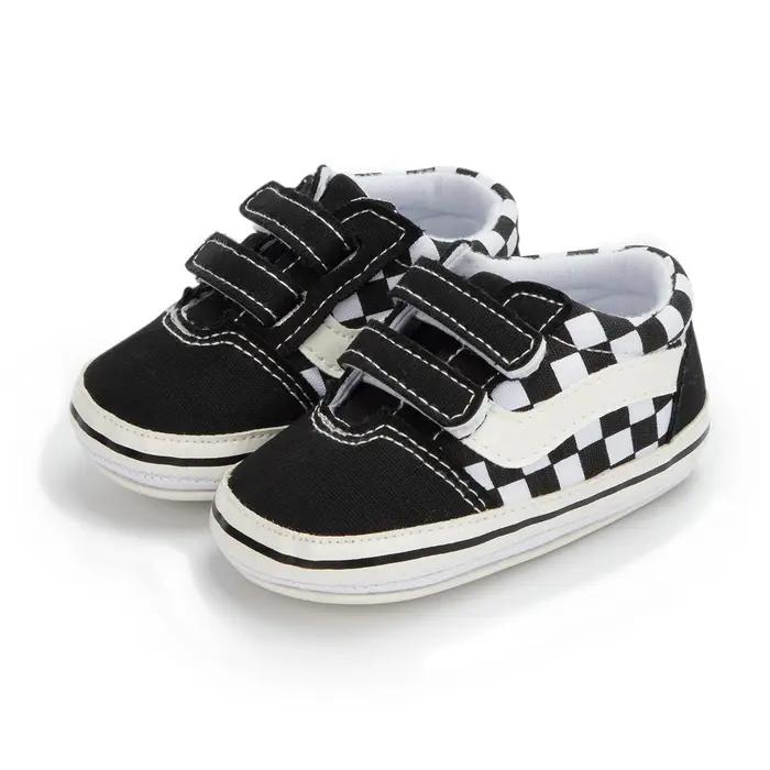 MRovior-Baskets en toile pour bébé garçon et fille, chaussures décontractées unisexes pour premiers