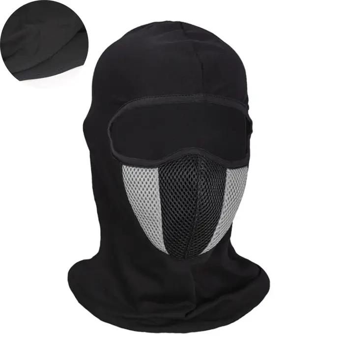 Cagoule respirante pour Moto, masques complets, casquette Skullies, chapeau de Motocross, casque de