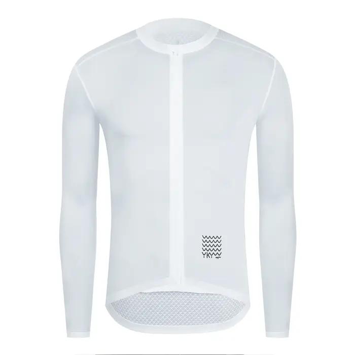 Ensembles de cyclisme pour hommes YKYWBIKE, maillot à manches longues, pantalon à bretelles longues,
