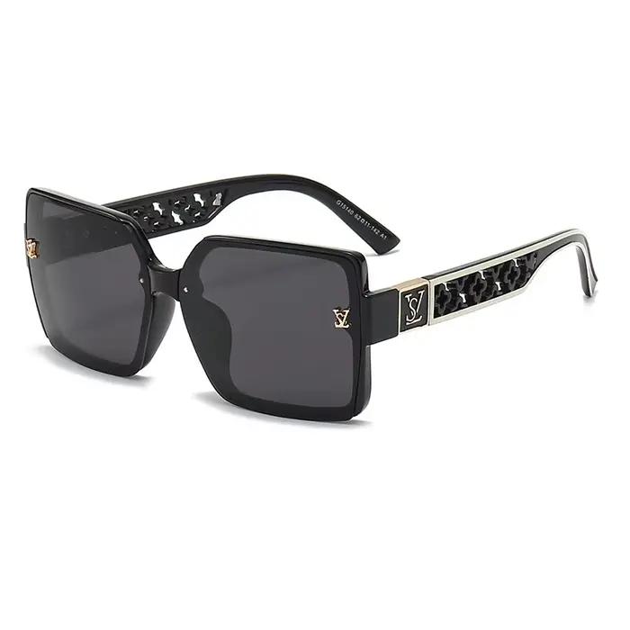 Nouvelle boîte de mode de luxe lunettes de soleil dames lunettes de soleil pare-soleil haute sens