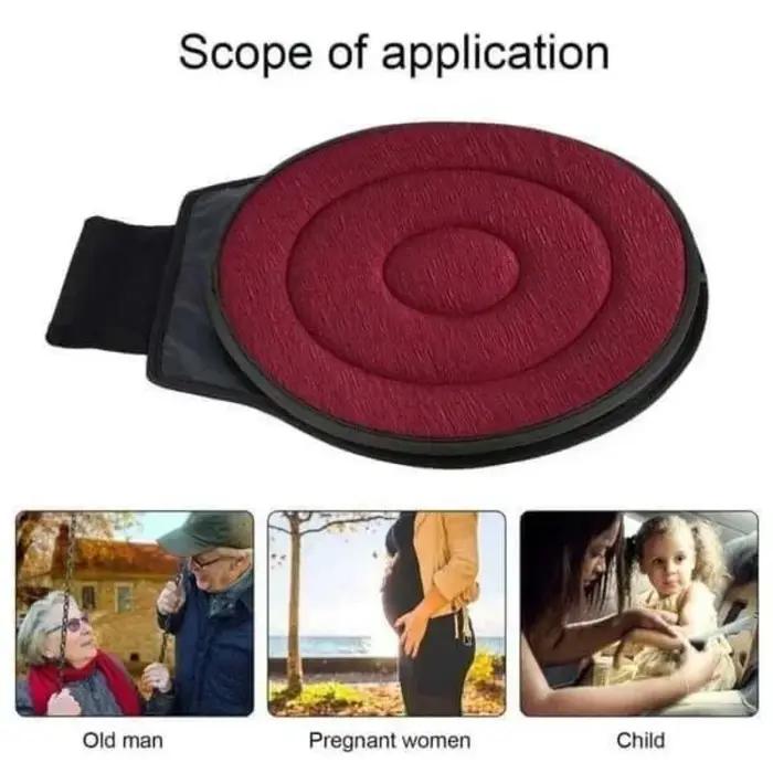 360 ° Coussin de siège rotatif, aide pour siège de voiture, coussin tournant, tapis en mousse à mé