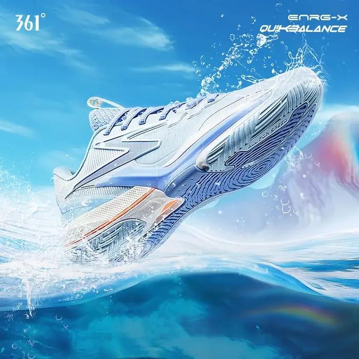 361 degrés BIG3 6.0 chaussures de sport de basket-ball pour hommes résistant à l'usure antidérapant