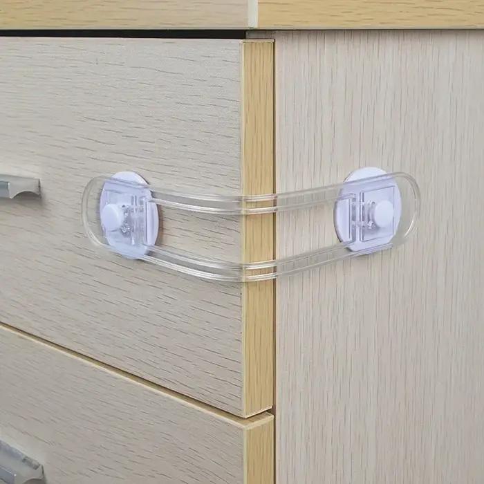 Serrure de sécurité multifonctionnelle pour bébé et enfant, serrure de sécurité pour tiroir et réfri