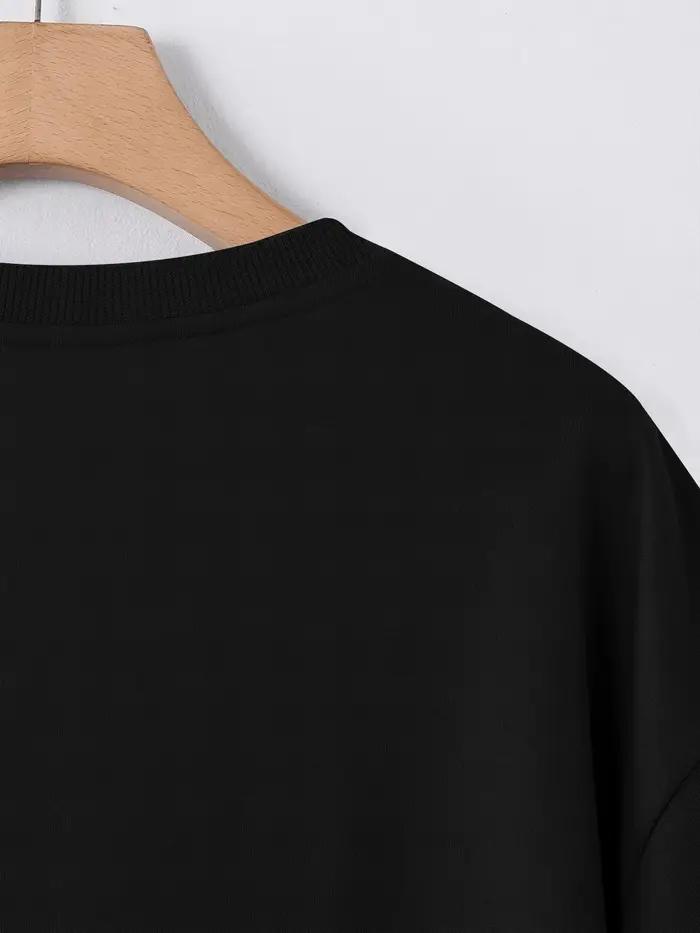 T-shirt pour homme de style japonais, imprimé grue, col rond, manches courtes, en polyester, avec dé
