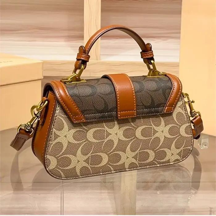Sac de selle de couleur contrastée, design de niche de luxe léger, nouveau sac à main haut de gamme,