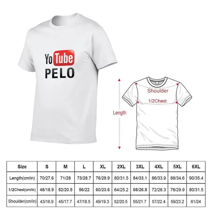 T-Shirt surdimensionné-t-shirts t Pelo anime chemises Yo Tube Design drôle Latino homme pour anime