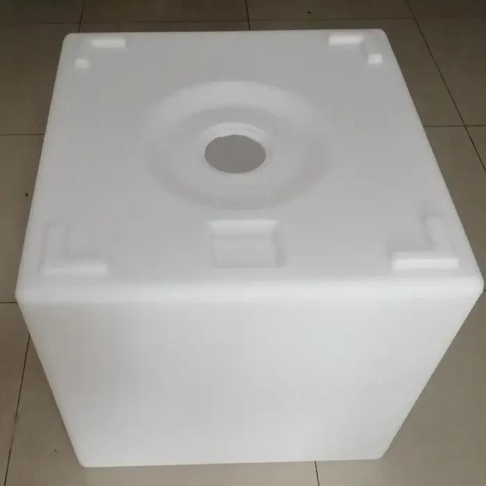 Coque en plastique, table de bar, extérieur, plastique PE, sans source de lumière, D20cm, D25cm, D30