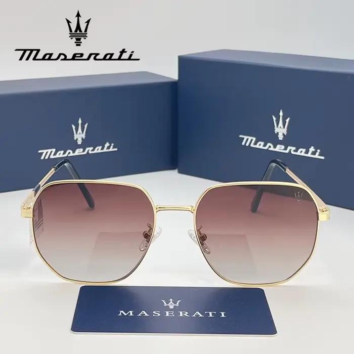 MASERATI lunettes de soleil haut de gamme élégant carré lunettes de soleil polarisées conduite lunet