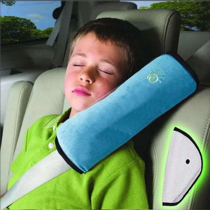 Coussin d'épaule pour enfants, ceinture de sécurité intérieure de voiture, coussin de poitrine unive