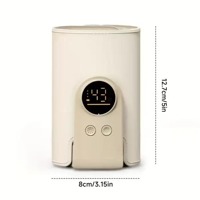 Biberon multifonction intelligent bébé 6 vitesses - Contrôle température écran chauffant 6000mAh nouveau-né