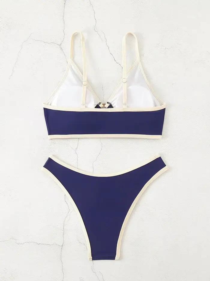Micro Bikini Halter pour Femme 2026 – Maillot de Bain Sexy Brésilien, Ensemble String Biquini, Tenue
