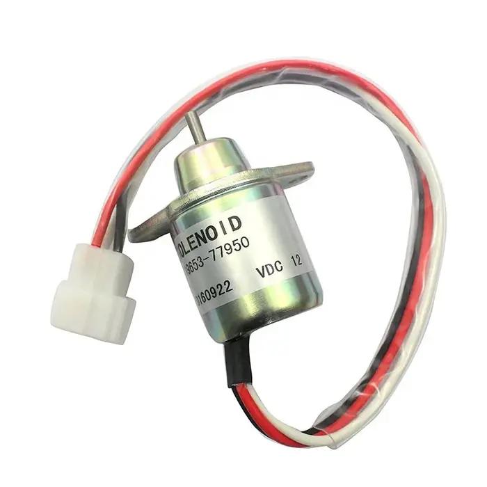 Électrovanne de commande d'arrêt de carburant 1503Petr12S5SUC5S Yanmar 119653-77950 SA-4562T